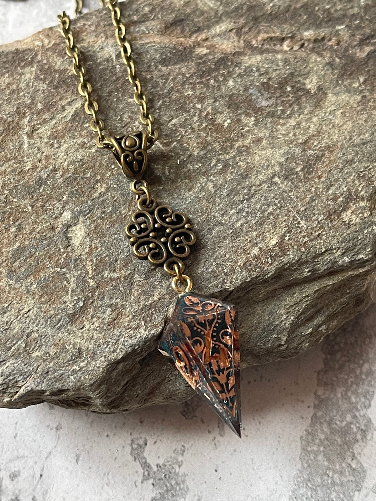 Carmilla Shard D4 die necklace