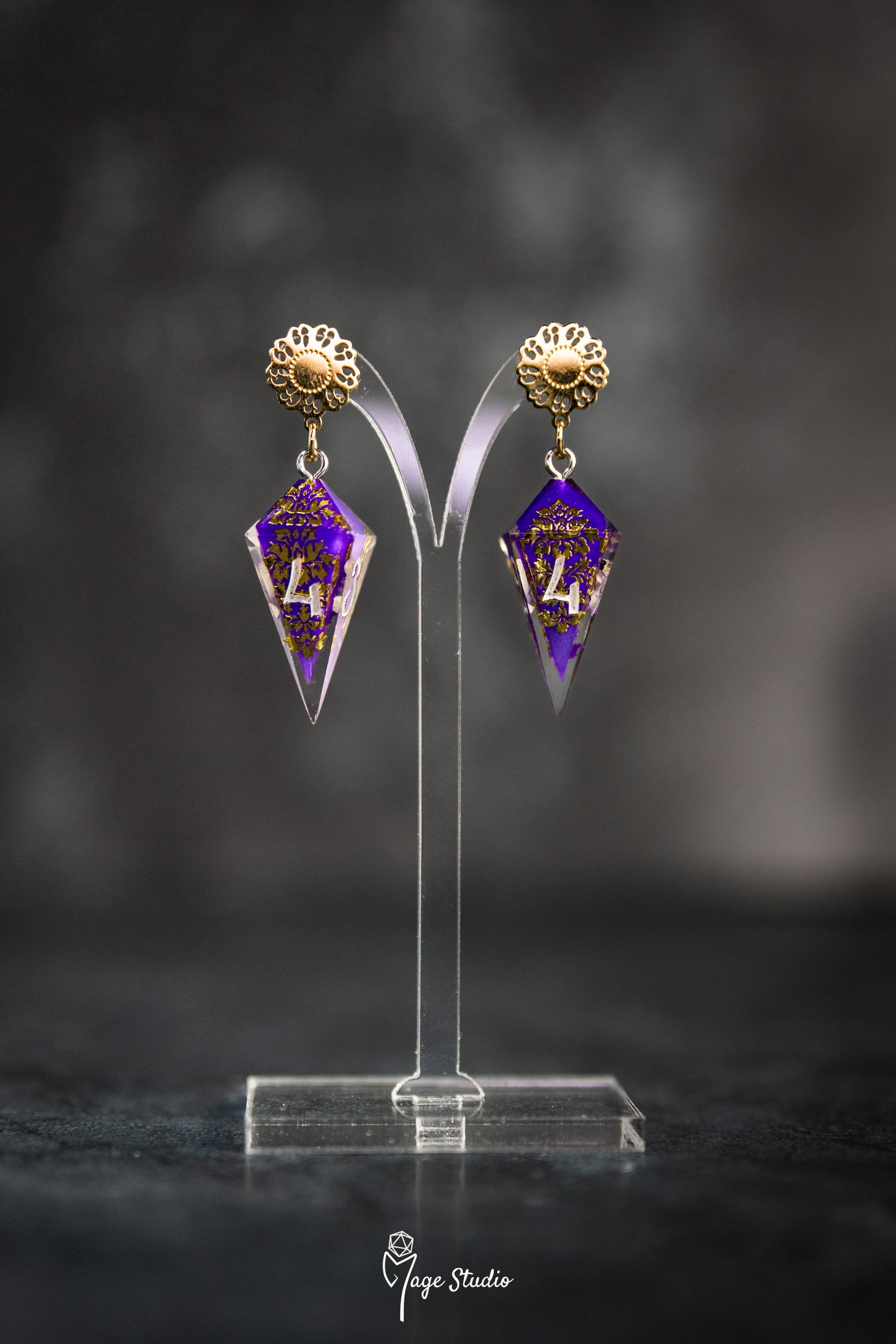 Gilded Age: Peggy D4 shard earrings