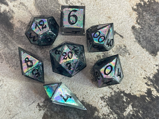 Bismuth resin dice set (7pcs)