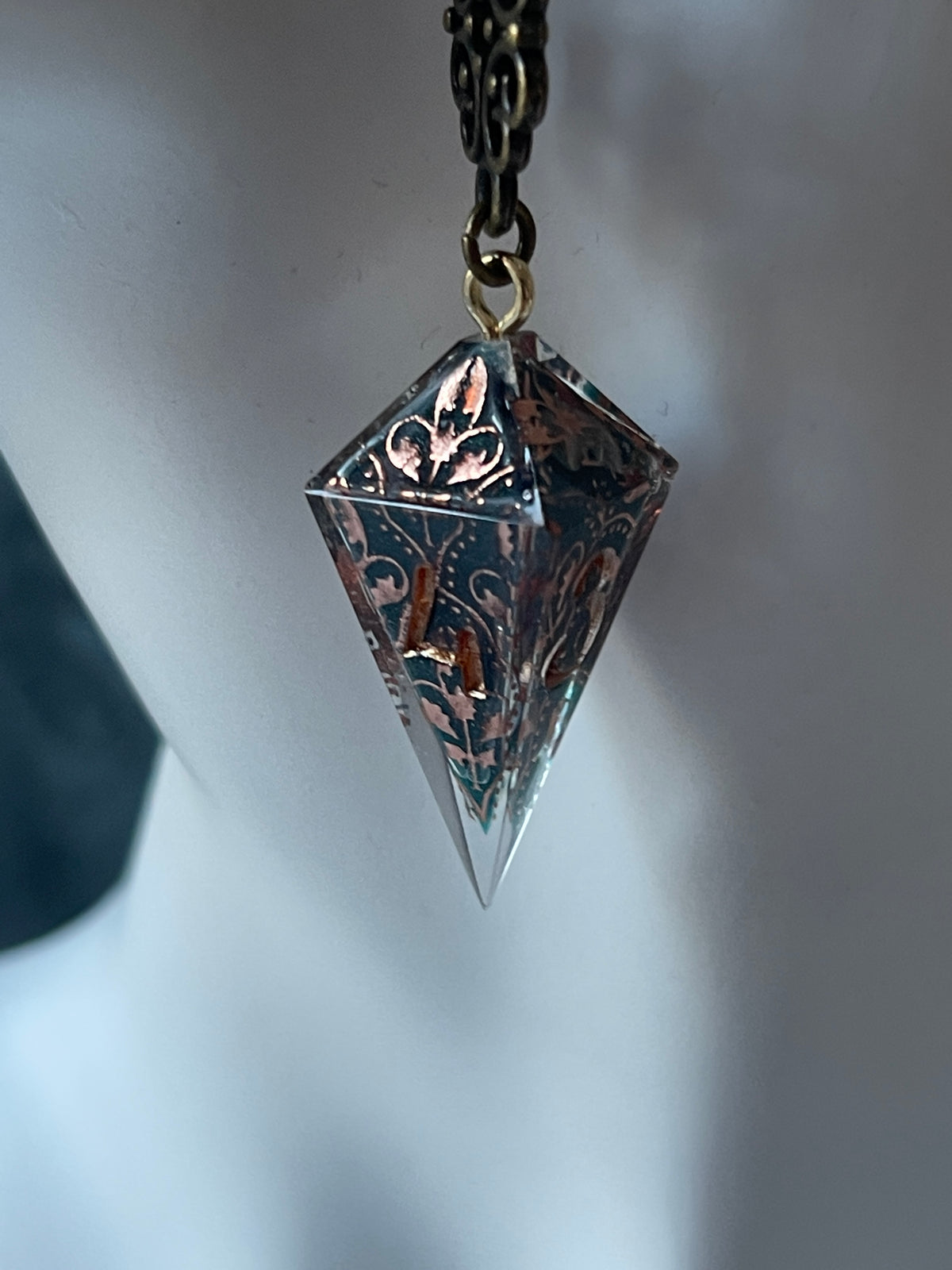 Carmilla D4 dice earrings