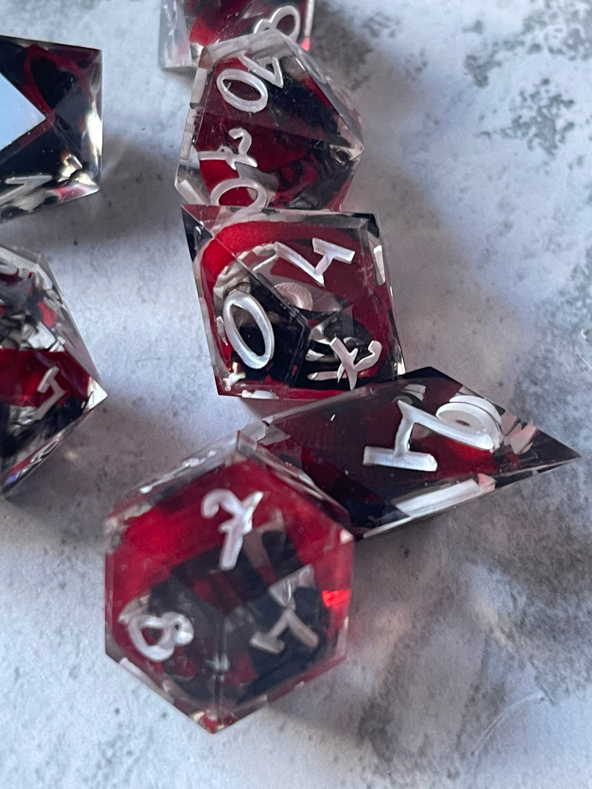 Laudna dice set  (7pcs) alternative shapes