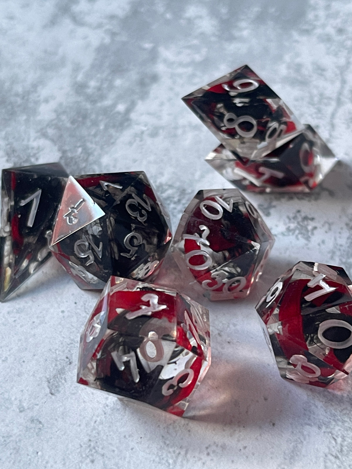 Laudna dice set  (7pcs) alternative shapes