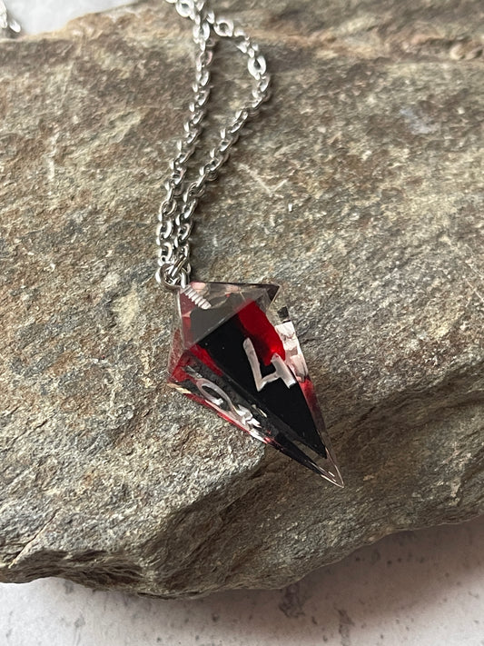 Laudna Shard D4 die necklace