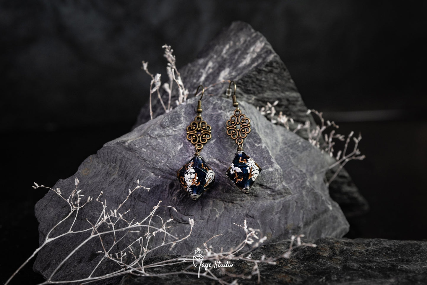 Pendientes Rococó D10