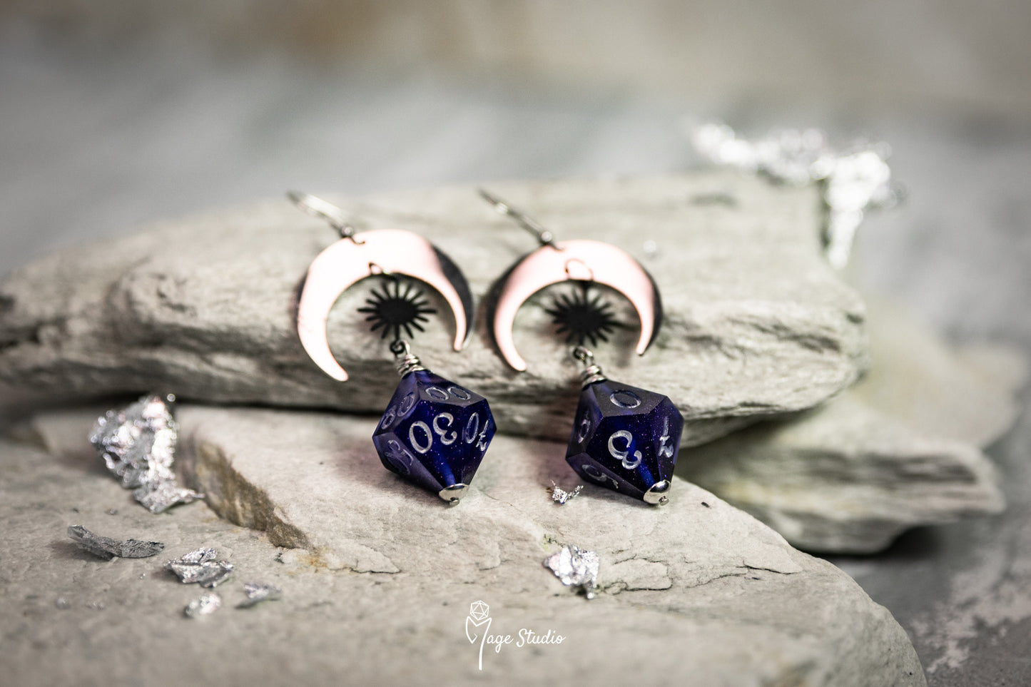 Blue Luna D100 earrings